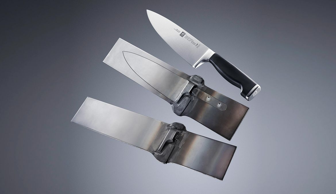 Laser-cut kitchen knives