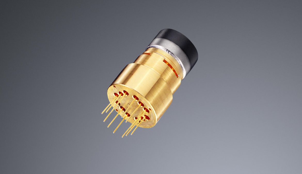 Seam welding on a sensor